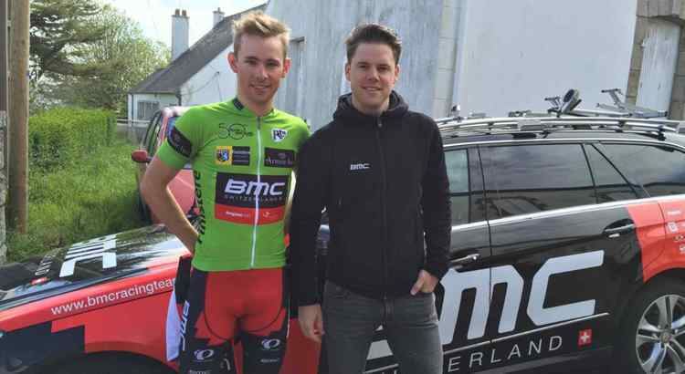 Fabian Lienhard Fabian Lienhard maintains GC position in Brittany BMC Switzerland