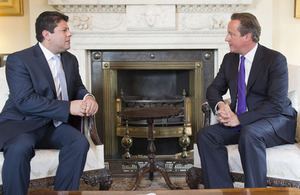 Fabian Picardo Prime Ministers meeting with Chief Minister of Gibraltar GOVUK