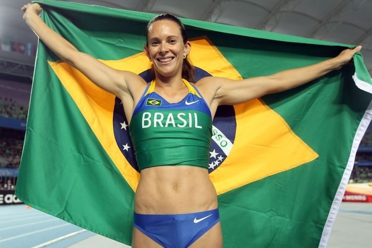 Fabiana Murer Fabiana Murer thought winning a silver medal at world