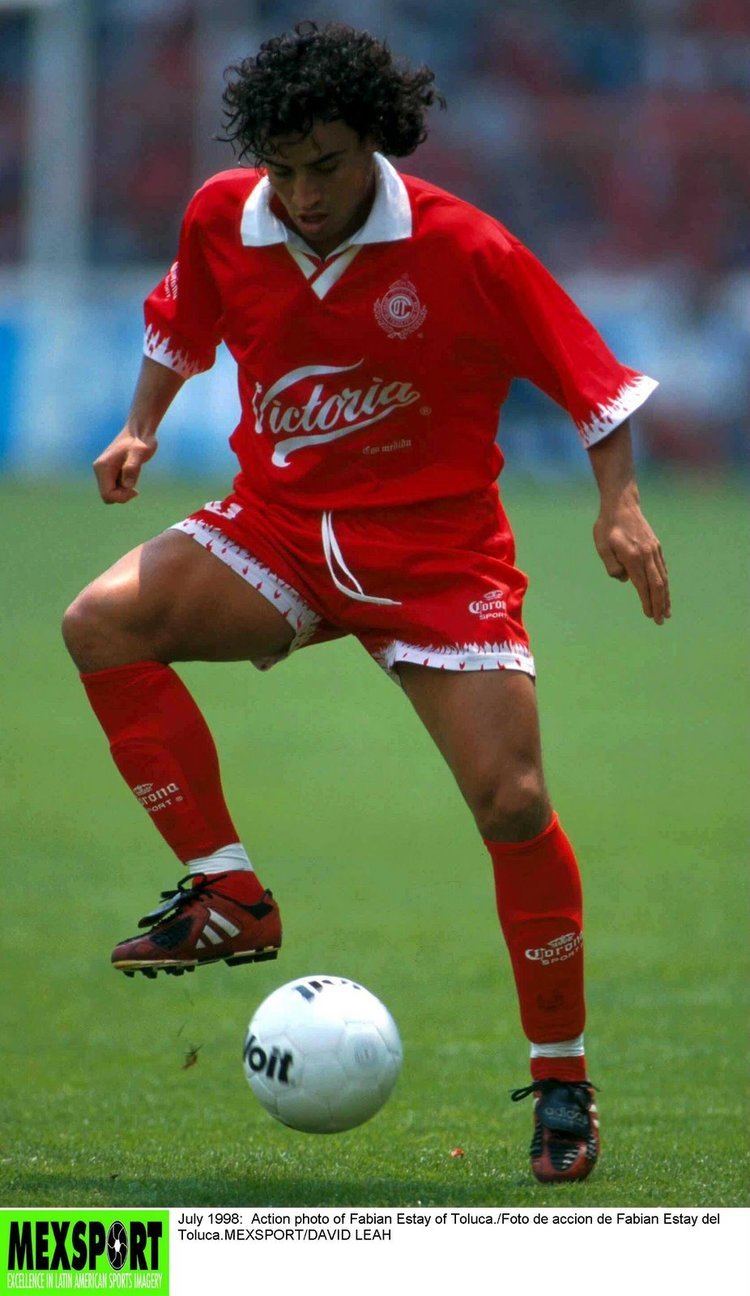 Fabián Estay Club Deportivo Toluca MegaFoto de Fabian Estay de Julio del 98