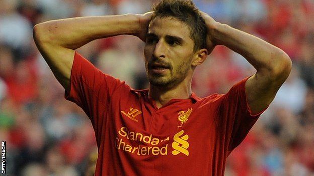 Fabio Borini BBC Sport Liverpool striker Fabio Borini to miss the