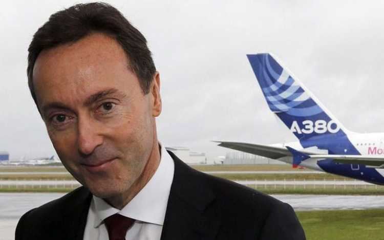 Fabrice Bregier A380 cost improvements limited to seating for now