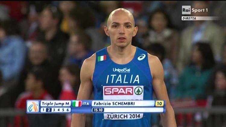 Fabrizio Schembri Campionati Europei di Zurigo Finale salto triplo