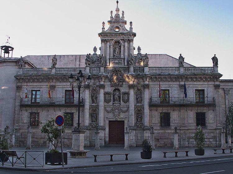 Facade of the University of Valladolid