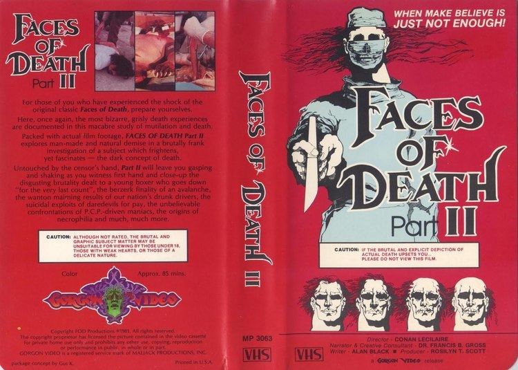 Faces of Death II Faces of Death II shockumentary 1981 HORRORPEDIA