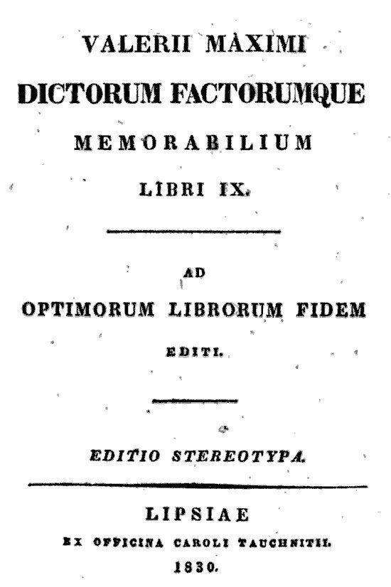 Factorum ac dictorum memorabilium libri IX