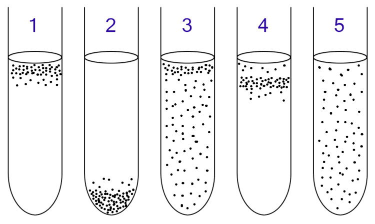 Aerobic and anaerobic bacteria can be identified by growing them in test tubes of thioglycolate broth