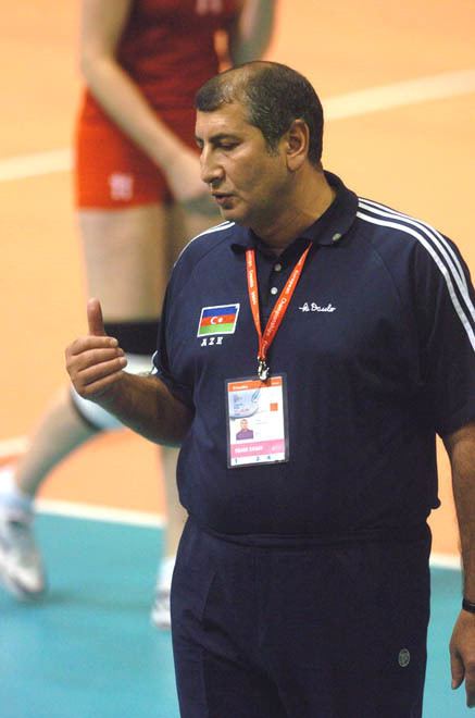 Faig Garayev Volleyball players of AzerRail lacked experience Faig Garayev