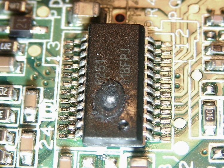 Failure of electronic components