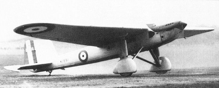 Fairey Long-range Monoplane Fairey LongRange Monoplane
