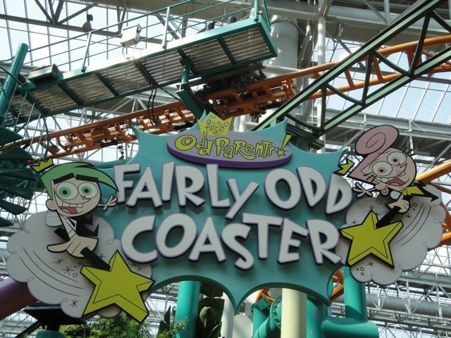 Fairly Odd Coaster (Nickelodeon Universe) Fairly Odd Coaster Nickelodeon Universe Review Incrediblecoasters
