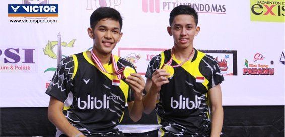 Fajar Alfian Walikota Surabaya VICTOR International Series 2016 FajarRian Juara