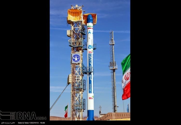 Fajr (satellite) ISA Fajr launch at Semnan Satellite Launch Center Uskowi on Iran