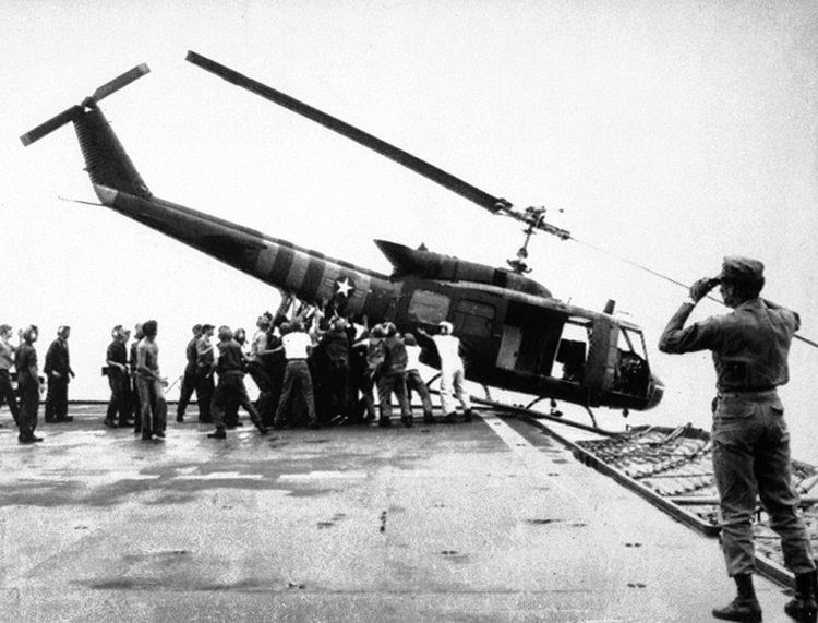 Fall of Saigon The frantic evacuation of Saigon as captured by CBS News in 1975