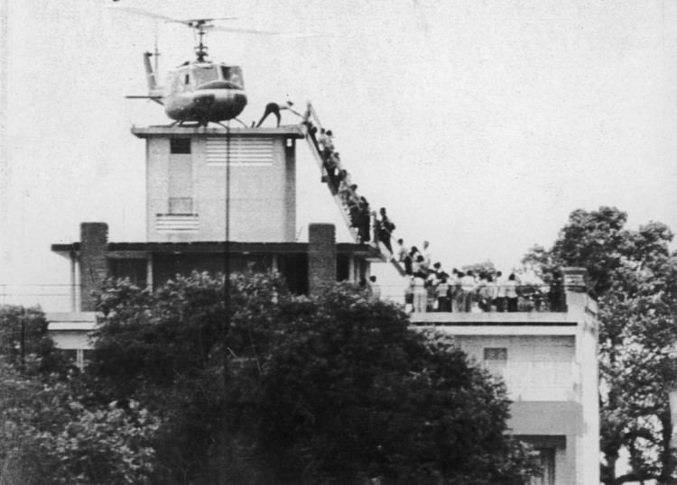 Fall of Saigon The Last Helicopter Evacuating Saigon