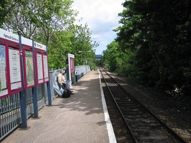 Falmouth Town railway station