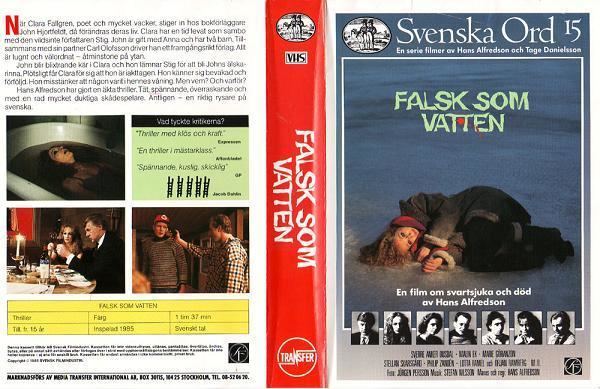 False as Water FALSK SOM VATTEN VHS Boa video