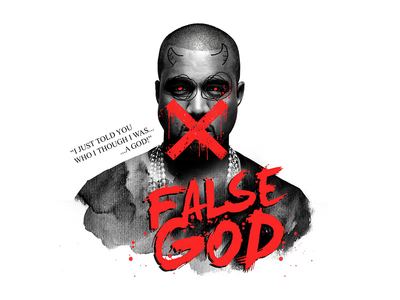 False god FALSE GOD by Paul Trubas Dribbble