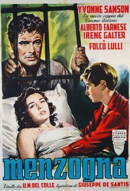 Falsehood (1952 film) movie poster