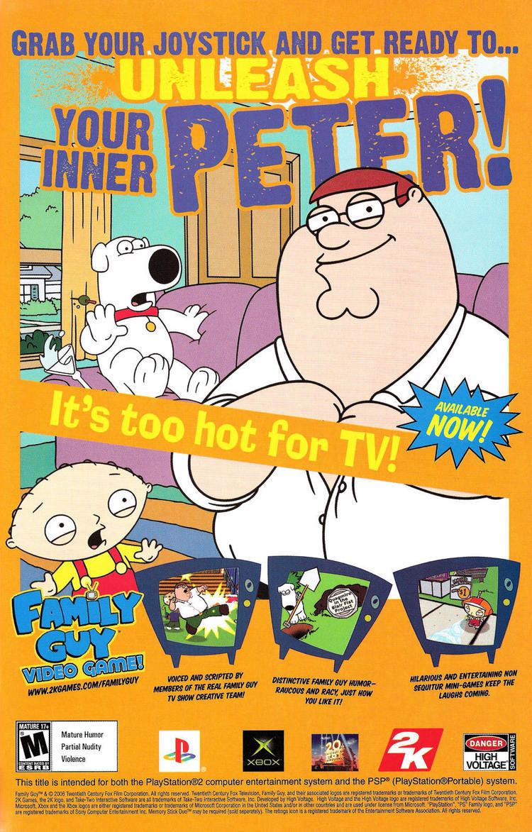 Family Guy Video Game! Family Guy Video Game Game Giant Bomb