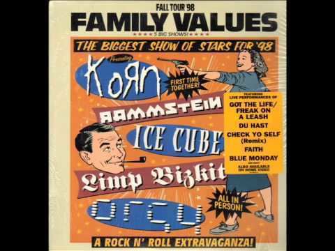 Family Values Tour 1998 Limp Bizkit Faith Family Values 3998 HQ YouTube
