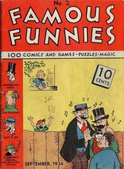 Famous Funnies Famous Funnies 1 100 Comics and Games Issue
