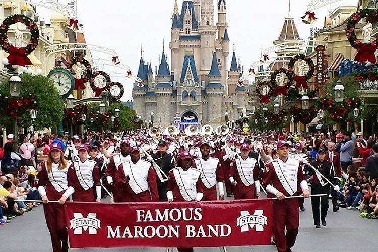 Famous Maroon Band Maroon Band at Disney Mississippi State University