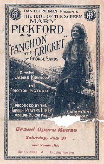 Fanchon the Cricket Fanchon the Cricket 1915 Mary Pickford Foundation