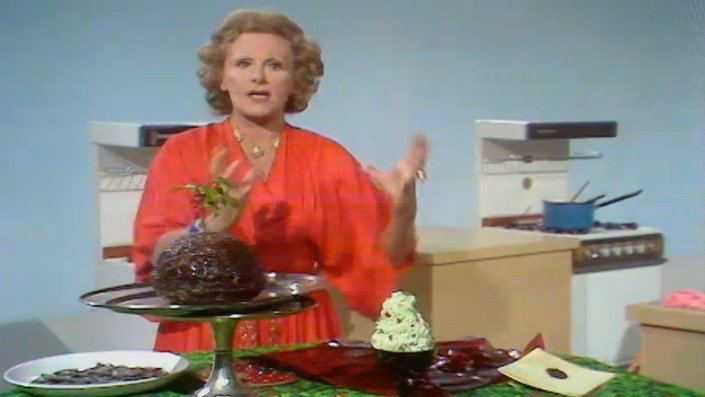 Fanny Cradock Fanny Cradock Cooks for Christmas Food Network UK