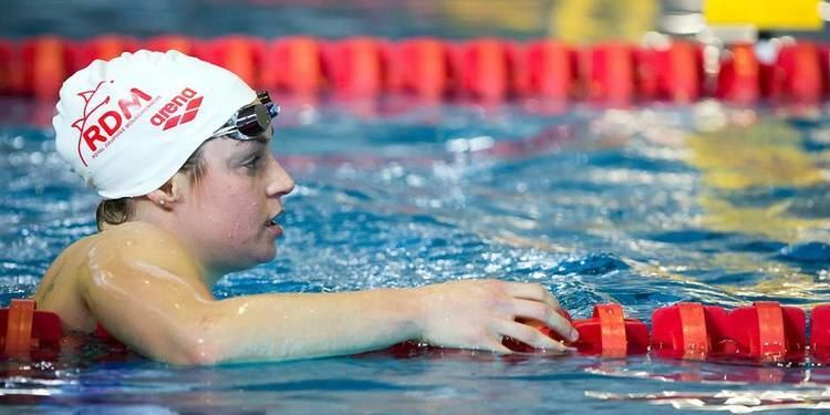 Fanny Lecluyse Coupe du monde de natation Fanny Lecluyse en bronze sur le 200m