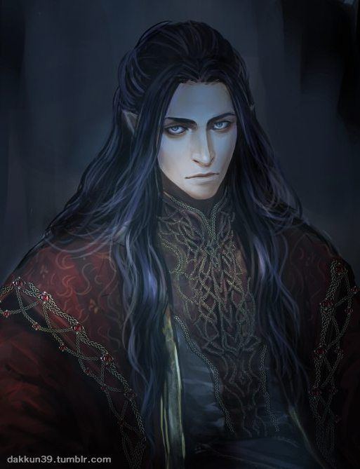 Fëanor I absolutely love this painting Fanor by dakkun39tumblrcom Lord