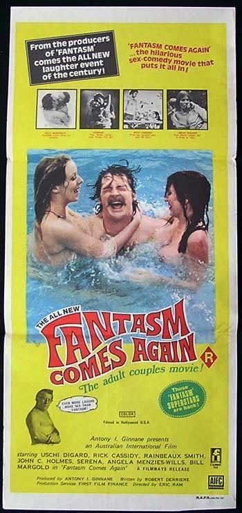 Fantasm Comes Again FANTASM COMES AGAIN Movie Poster 1977 Ozploitation SEX Australian