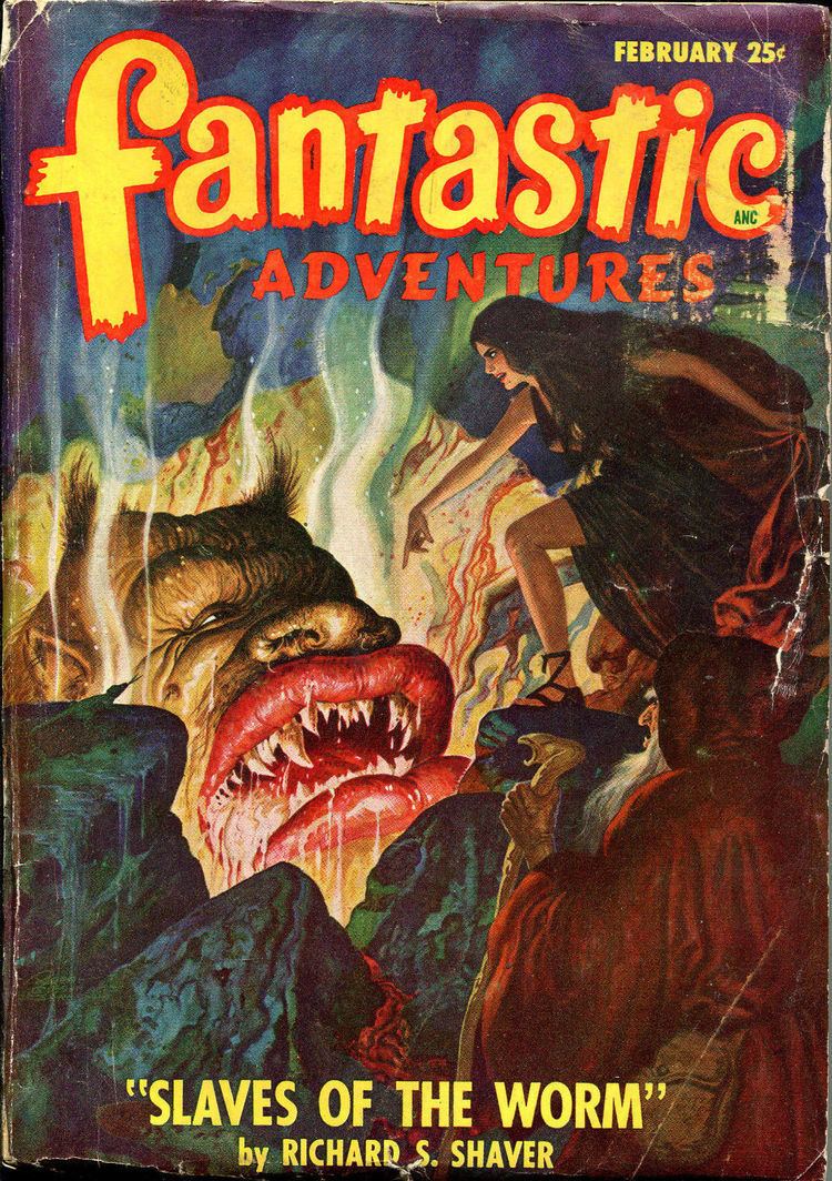 Fantastic Adventures Fantastic Adventures February 1948 Pulp Covers