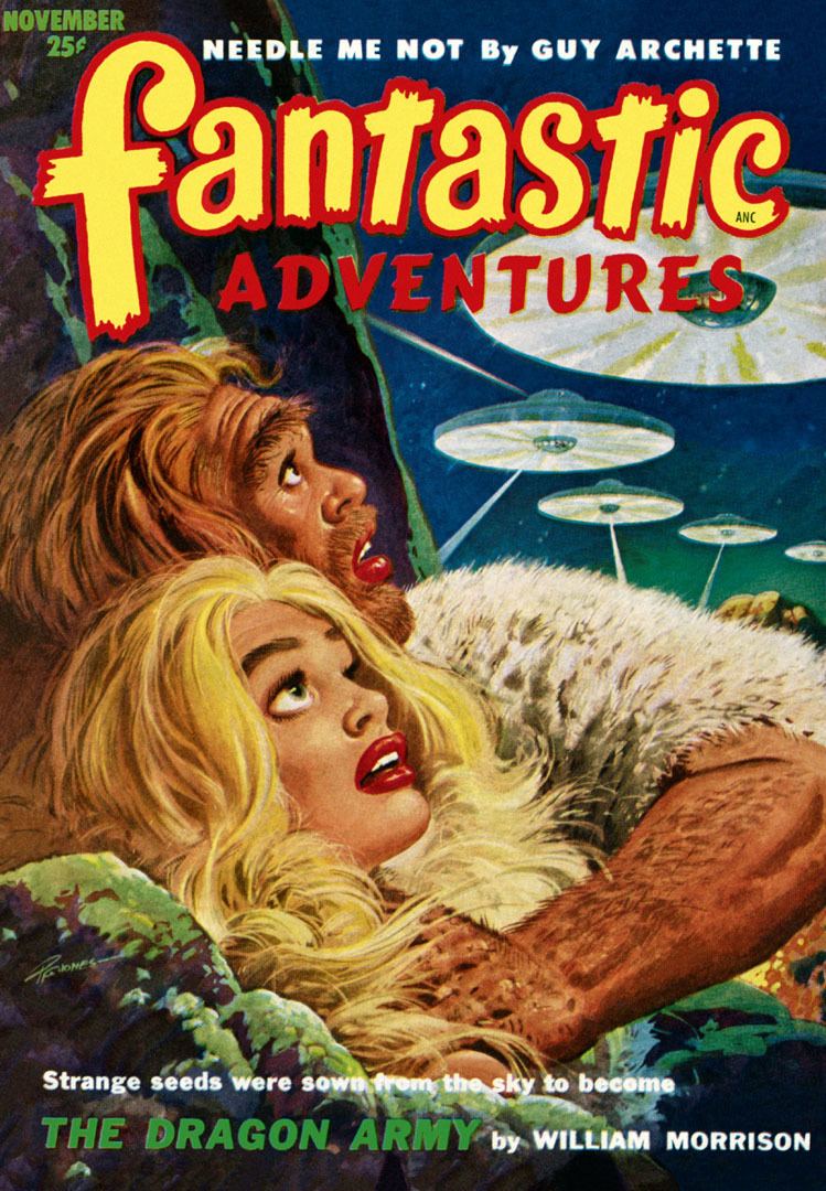 Fantastic Adventures Fantastic Adventures Featuring The Dragon Army Sci Fi Magazine Covers