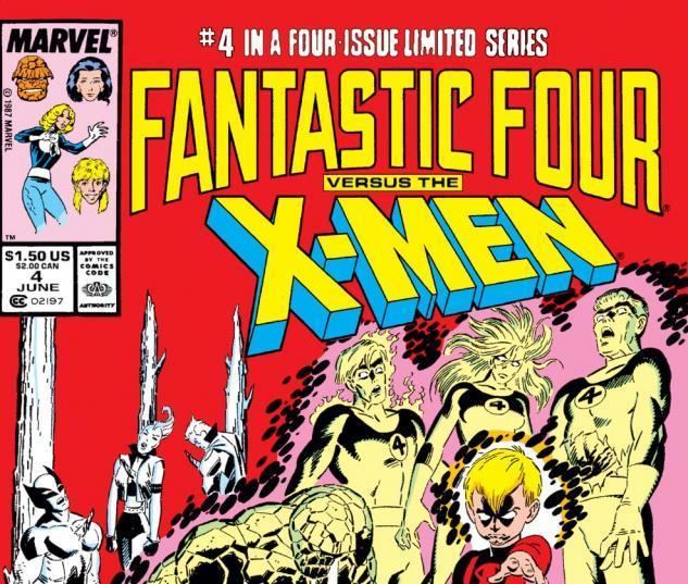 Fantastic Four vs. the X-Men Fantastic Four vs the XMen 1987 4 Comics Marvelcom