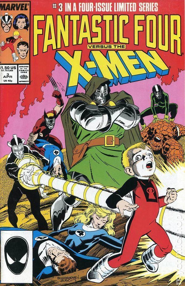 Fantastic Four vs. the X-Men Fantastic Four vs XMen 1987 comic books
