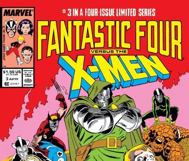 Fantastic Four vs. the X-Men Fantastic Four vs the XMen 1987 3 Comics Marvelcom
