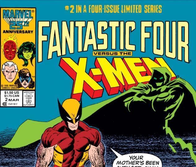 Fantastic Four vs. the X-Men Fantastic Four vs the XMen 1987 2 Comics Marvelcom