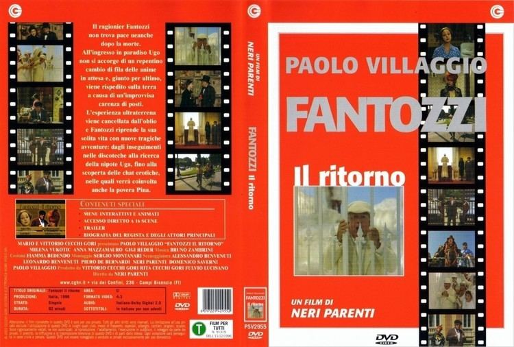Fantozzi - Il ritorno Copertina dvd Fantozzi il ritorno cover dvd Fantozzi il ritorno