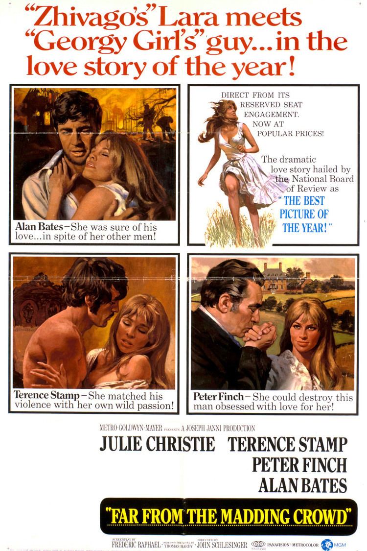 Far from the Madding Crowd (1967 film) wwwgstaticcomtvthumbmovieposters1267p1267p