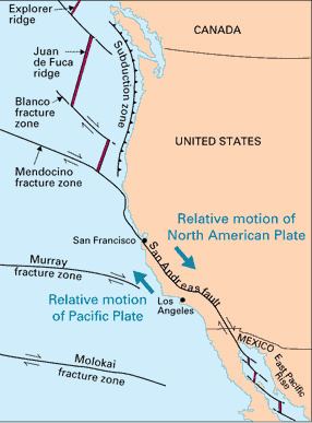 Farallon Plate The tectonic initiation of the San Andreas transform system