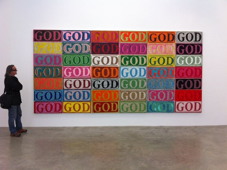 Farhad Moshiri (artist) See God in Everyone david brazzeal