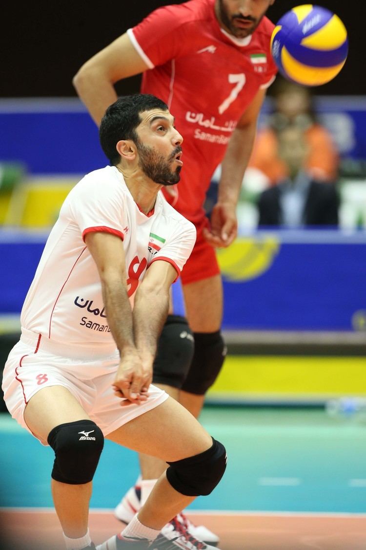 Farhad Zarif Iranian Libero Farhad Zarif Volleyball Player Retires