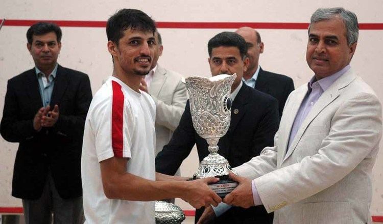 Farhan Zaman Farhan Zaman wins CAS International Squash Championship Maverick