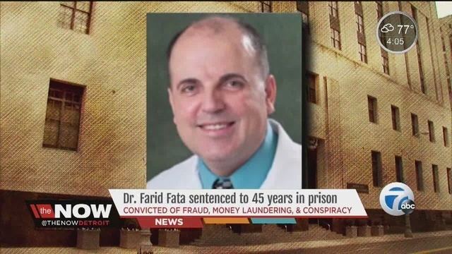 Farid Fata Former cancer doctor Farid Fata sentenced to 45 years in prison