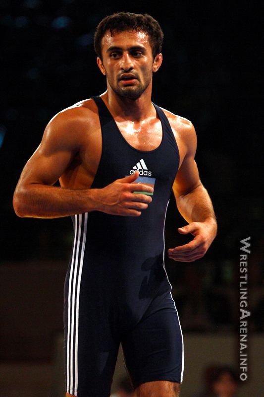 Farid Mansurov WorldGrecoRomanWrestlingChampionship2009 Final 66kg