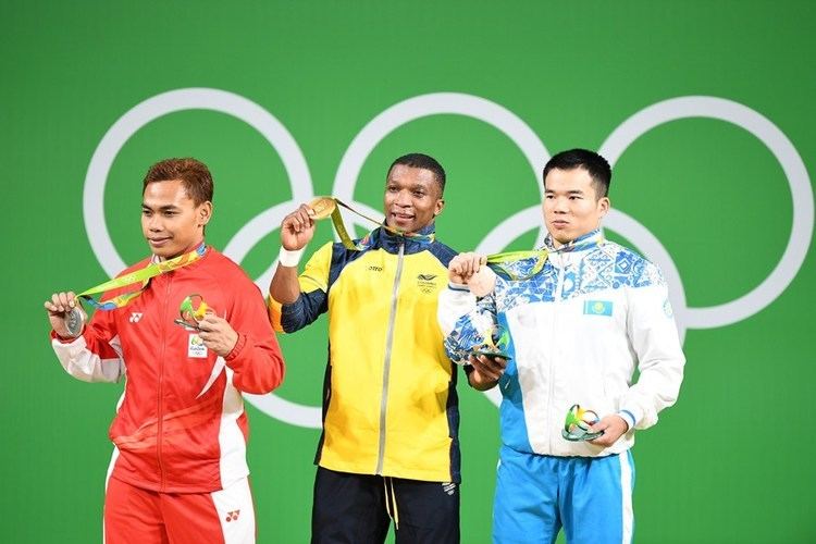 Farkhad Kharki Rewarding of Kazakhstani weightlifter Farkhad Kharki PHOTO