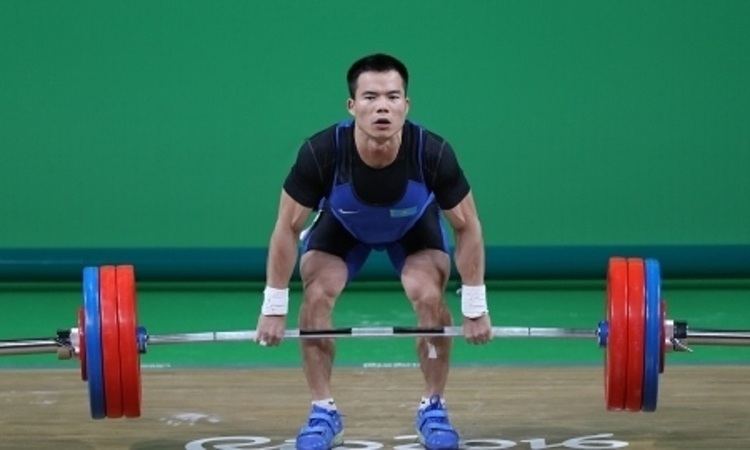 Farkhad Kharki RIO2016 Kazakhstani weightlifter Farkhad Kharki won Olympic bronze