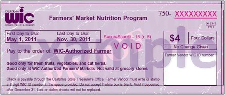 Farmers' Market Nutrition Program / Senior Farmers' Market Nutrition Program