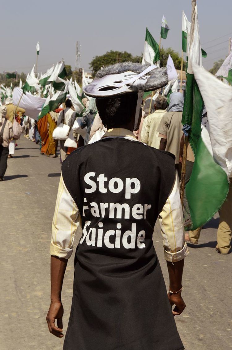 Farmers' suicides in India